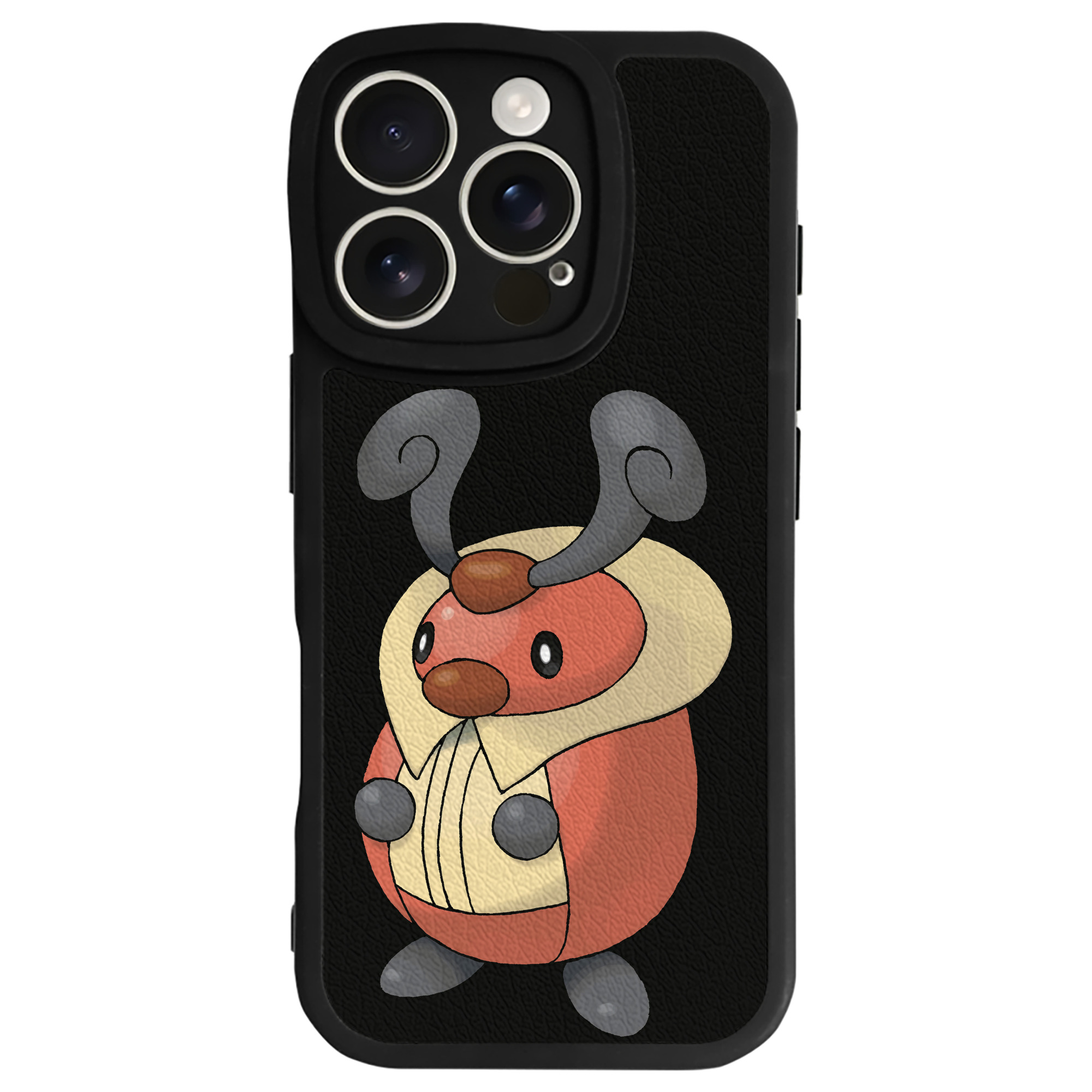 （画像用） ポケットモンスター Pokémon 【iPhone 16シリーズ対応】シリコンスマホケース（レザー調） 材質：シリコン
